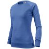Bluza damska Merger P022005F niebieski melanż