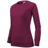 Bluza damska Merger P022005F red plum melanż