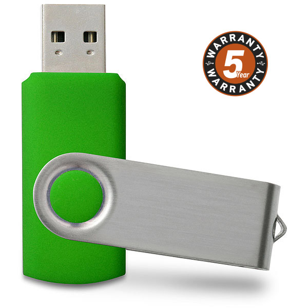 Pamięć USB TWISTER 8 GB P003324A zielony jasny