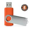Pamięć USB TWISTER 16 GB P003332A pomarańczowy
