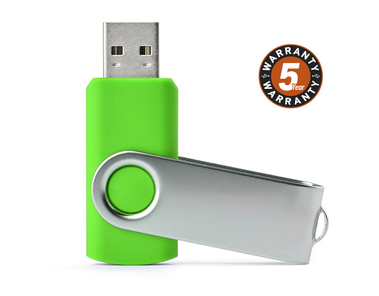 Pamięć USB TWISTER 16 GB P003332A zielony jasny