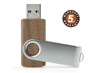Pamięć USB TWISTER WALNUT 8 GB P003341A AS-44014
