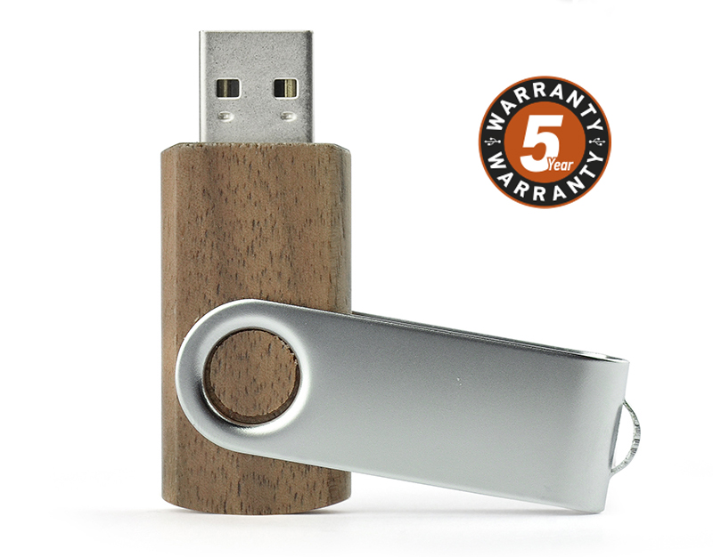 Pamięć USB TWISTER WALNUT 8 GB P003341A AS-44014