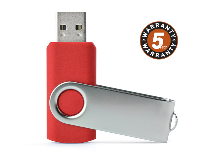 Pamięć USB TWISTER 32 GB P003342A czerwony