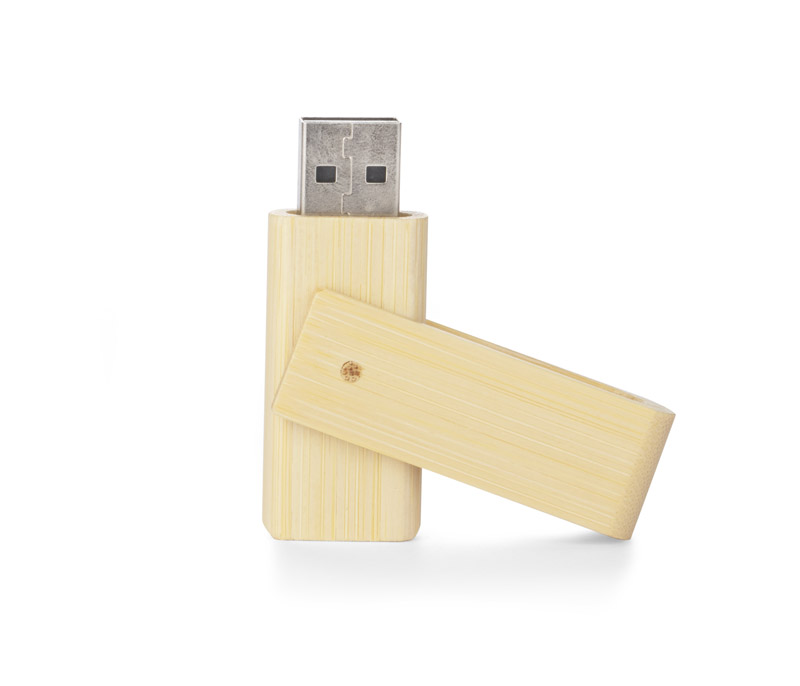 Pamięć USB bambusowa TWISTER 16 GB P003378A
