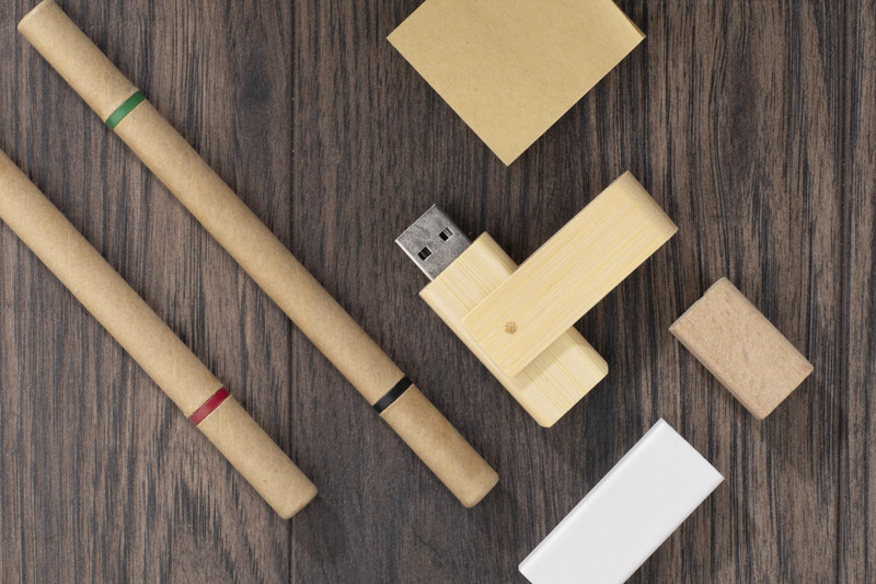 Pamięć USB bambusowa TWISTER 16 GB P003378A