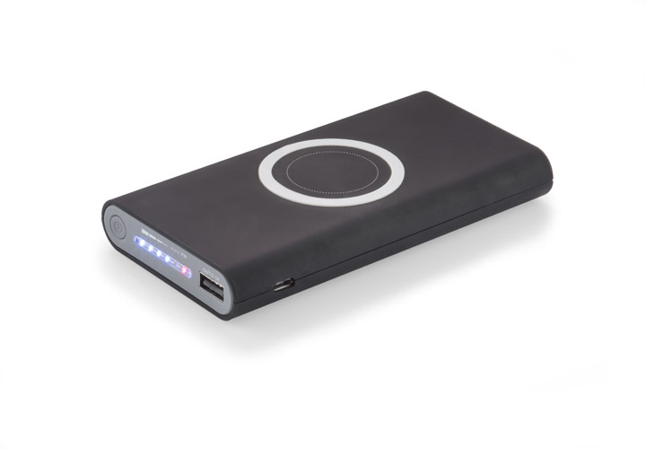 Power bank DOUBLE 8000 mAh P003461A czarny