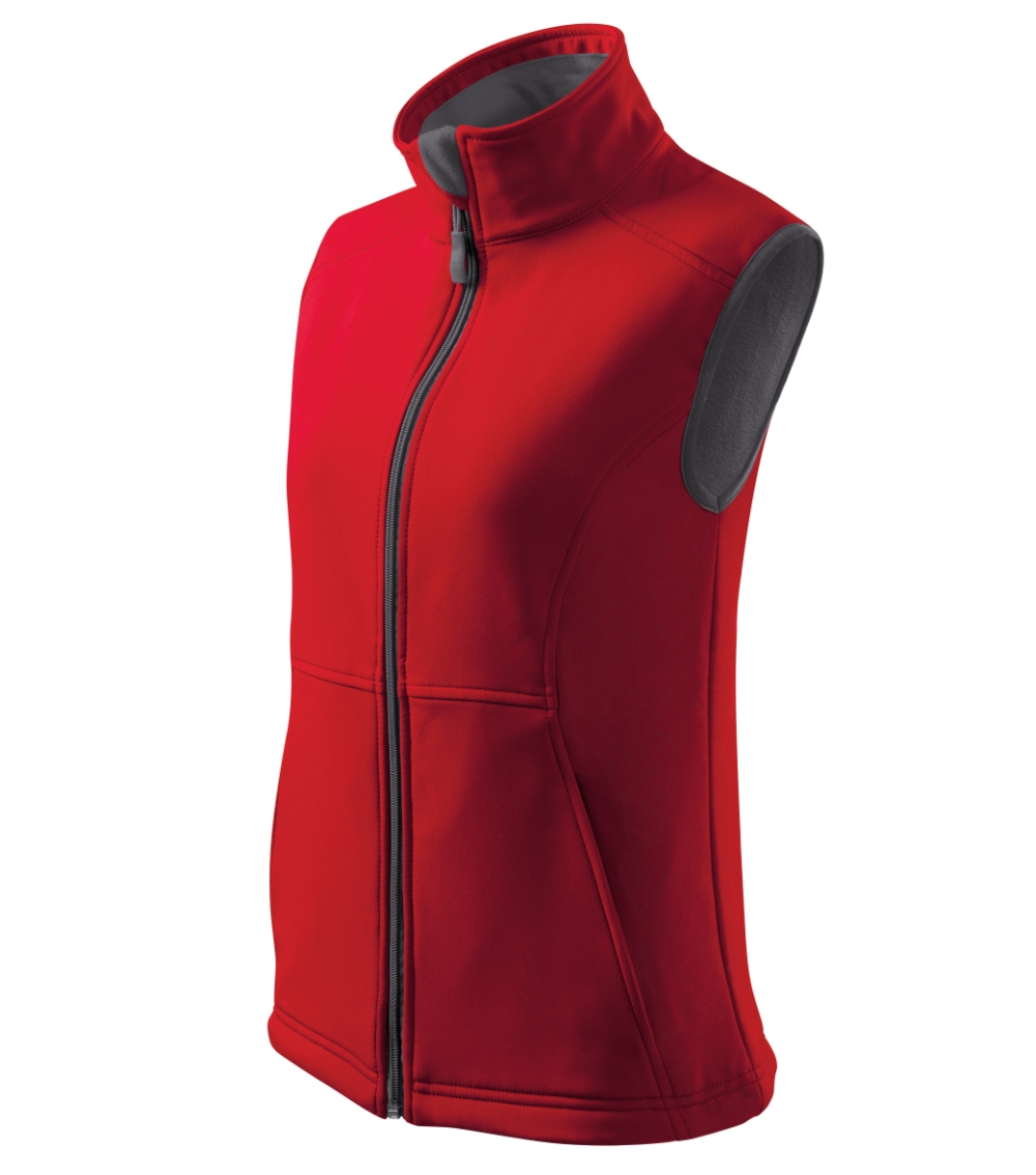 Softshell kamizelka damska Vision P028669F czerwony