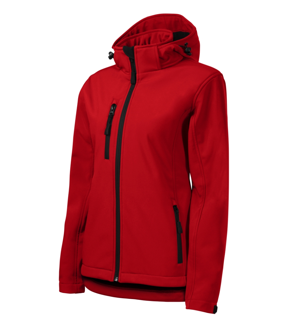 Softshell kurtka damska Performance P025251F czerwony