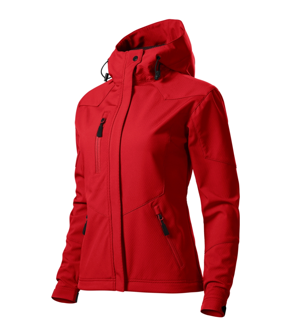 Softshell kurtka damska Nano P027222F czerwony