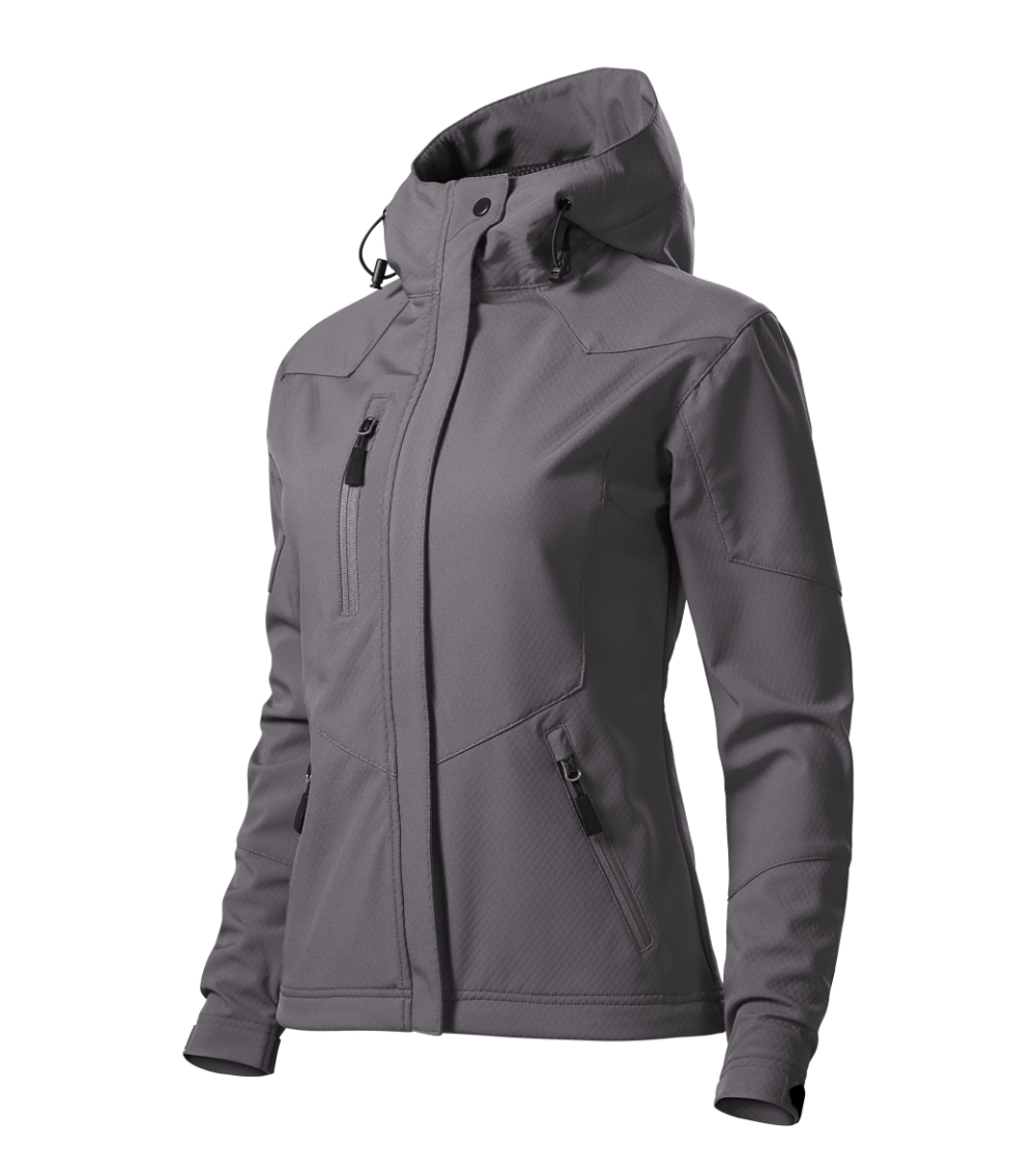Softshell kurtka damska Nano P027222F stalowy