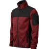 Softshell kurtka męska Casual P027072F knit marlboro red