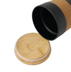 TRAVEL GRIP - Kubek podróżny P106506I IN-3331806-W