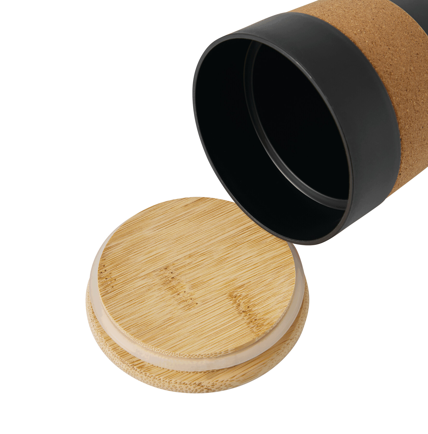 TRAVEL GRIP - Kubek podróżny P106506I IN-3331806-W