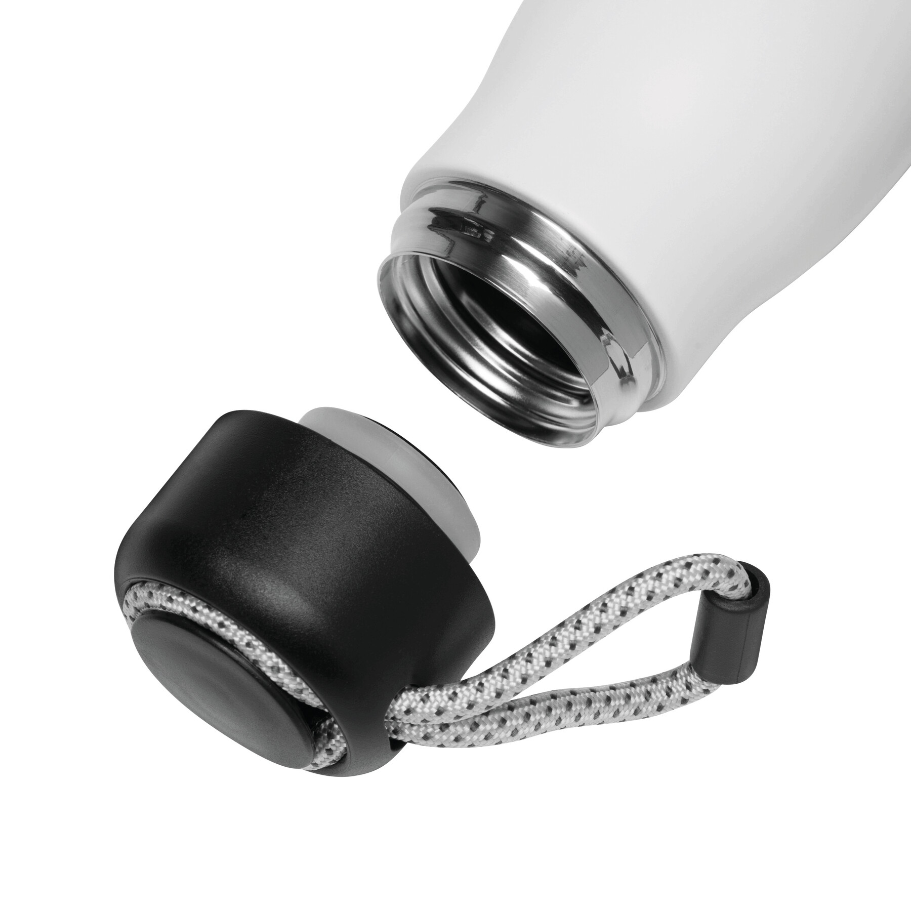 Próżniowa butelka do picia ROBUSTA P051357I biały