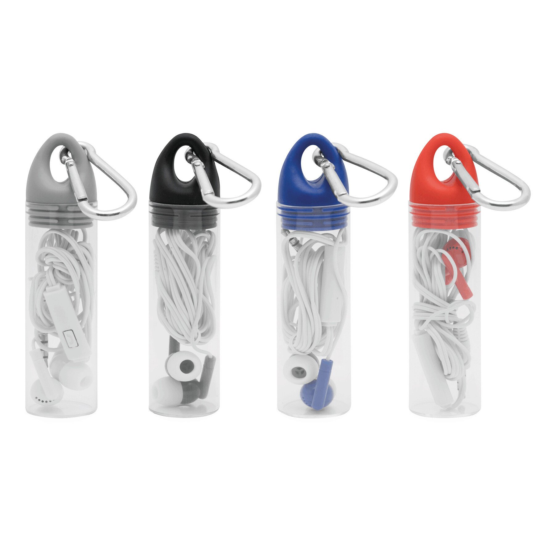 Słuchawki douszne LISTEN & TALK P005538I czerwony