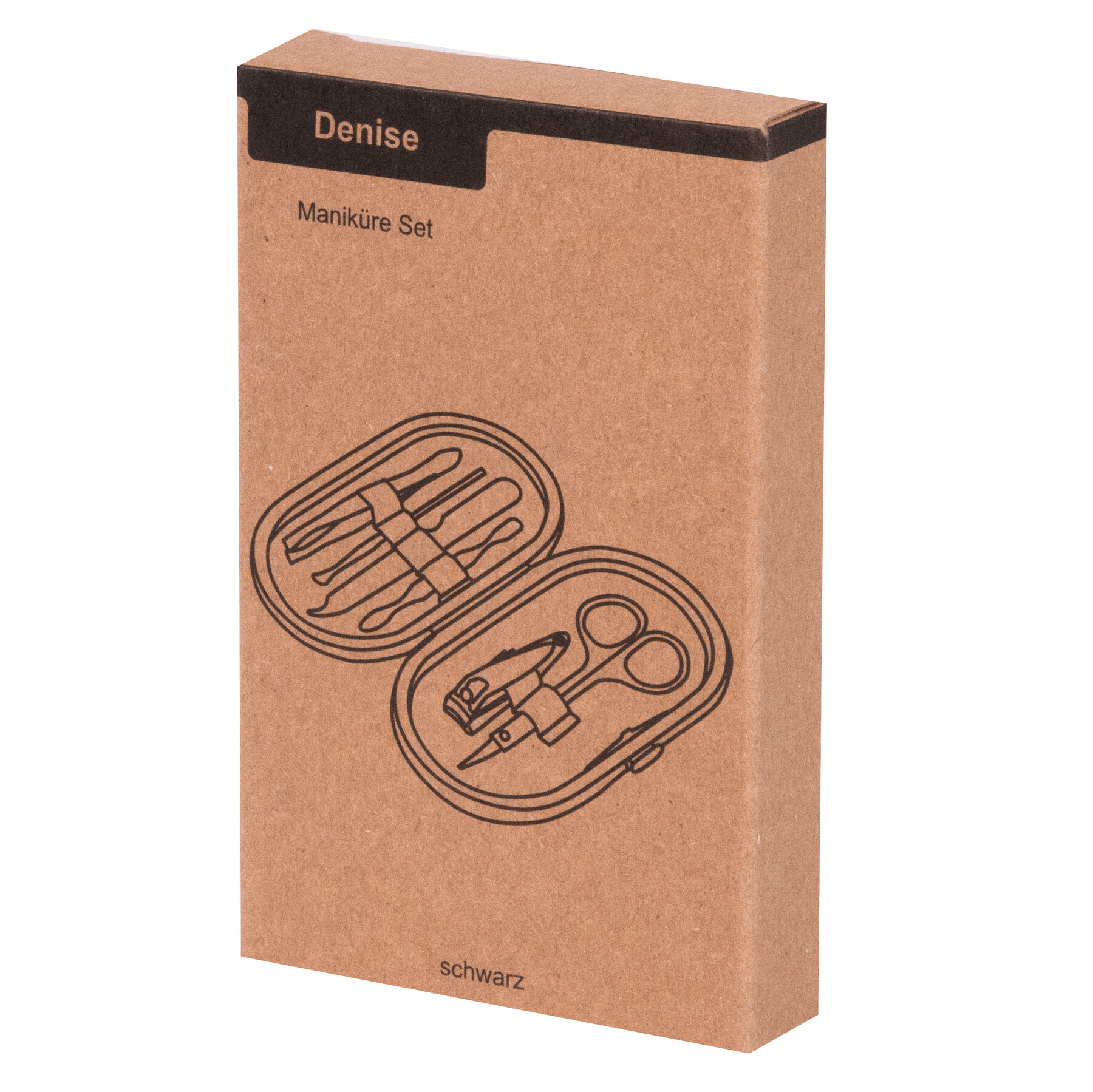 Elegancki zestaw do manicure DENISE P003644I czarny