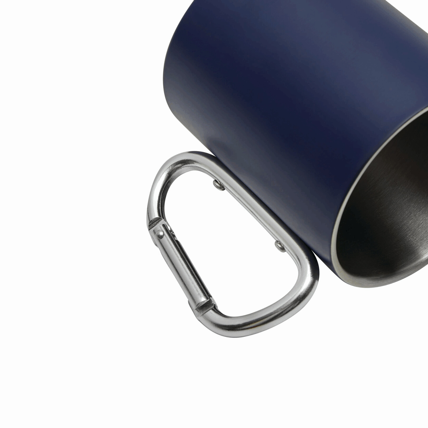 Kubek ze stali nierdzewnej DEEP VALLEY P054397I granatowy