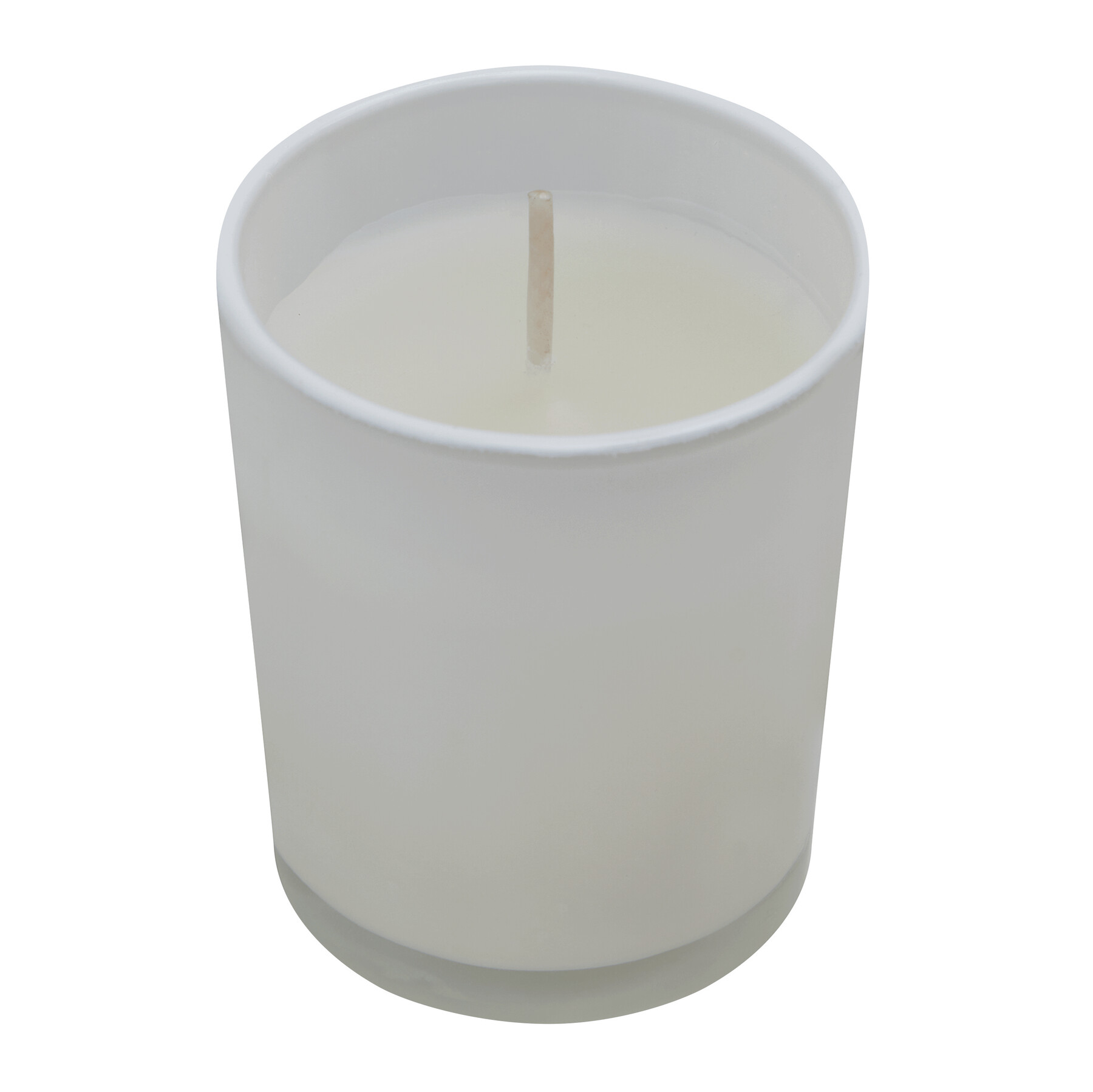 Świeca w szkle SPHERE P006359I biały