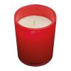 Świeca w szkle SPHERE P006359I czerwony