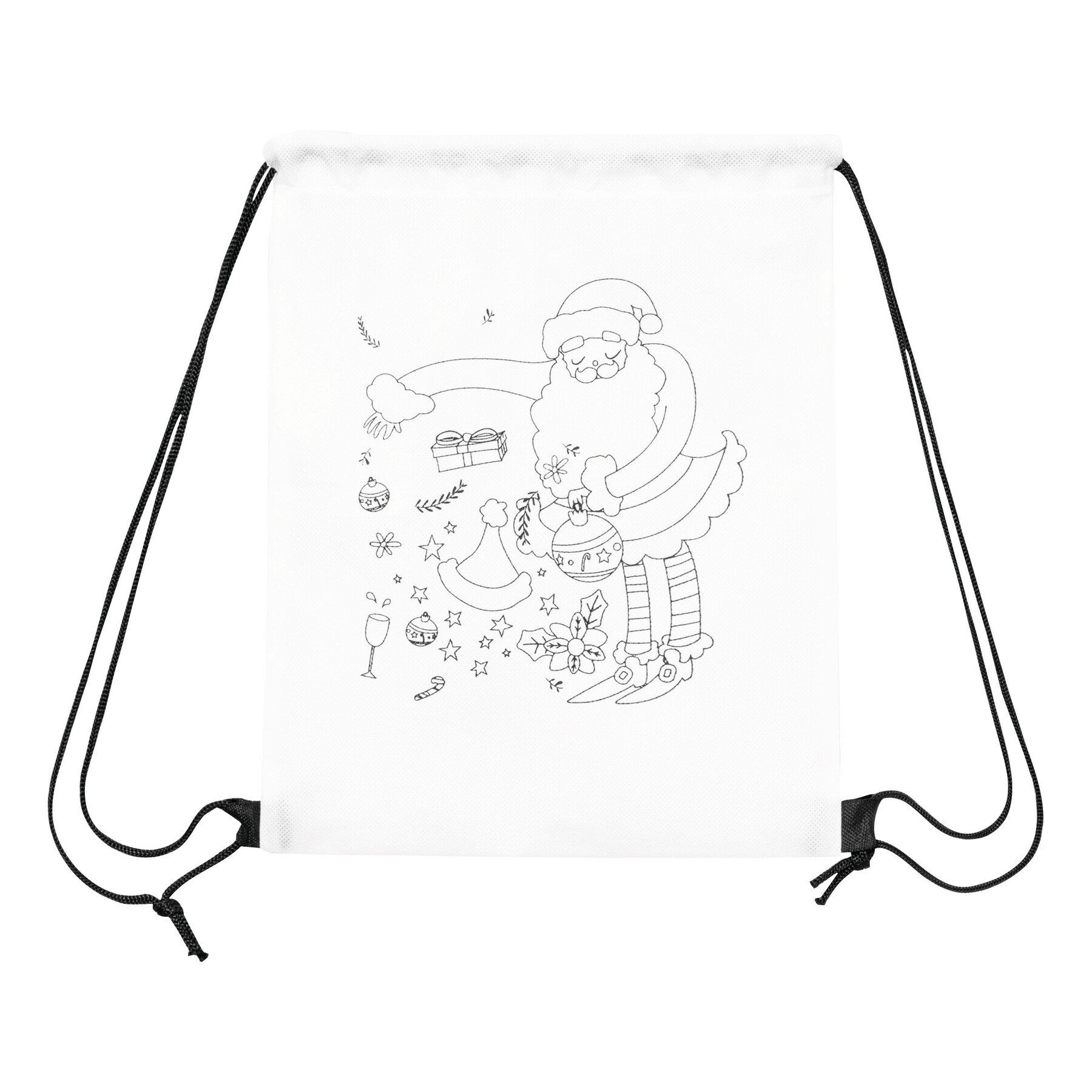Plecak do kolorowania COLOURFUL SANTA P006053I