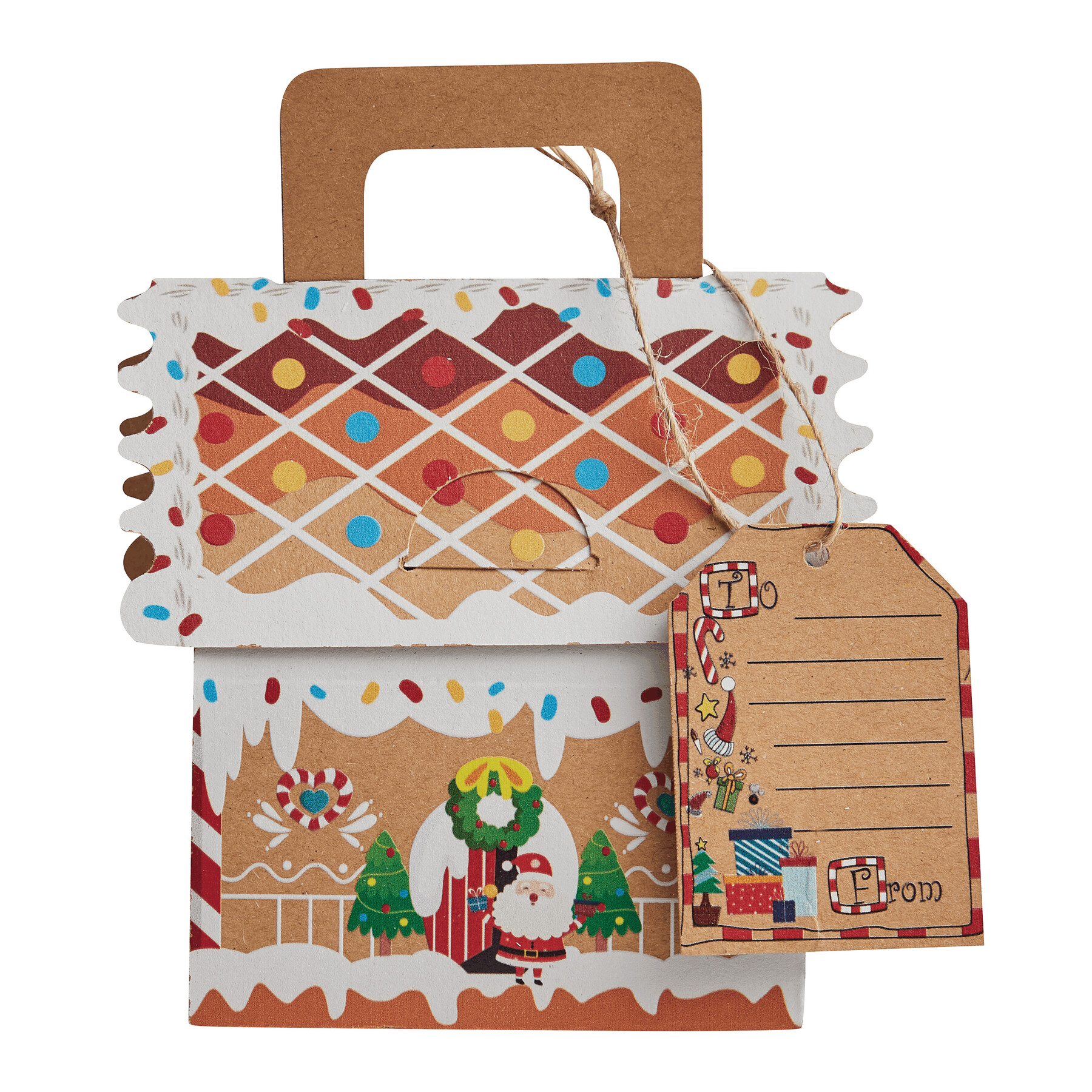 Papierowe pudełko prezentowe SMALL PRESENT. P108616I 2 Papierowe pudełko prezentowe SMALL PRESENT. P108616I