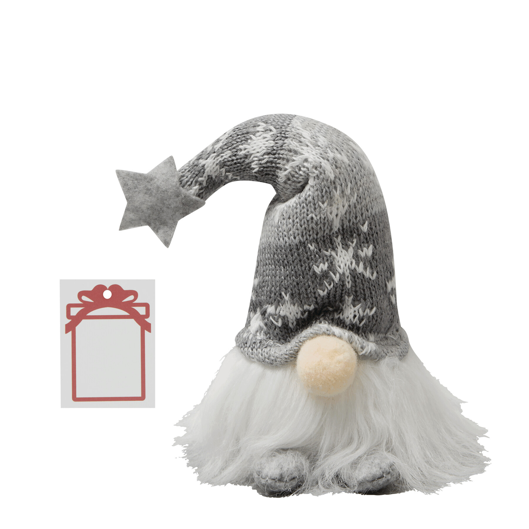 Świąteczny skrzat EMIL. P108621I szary