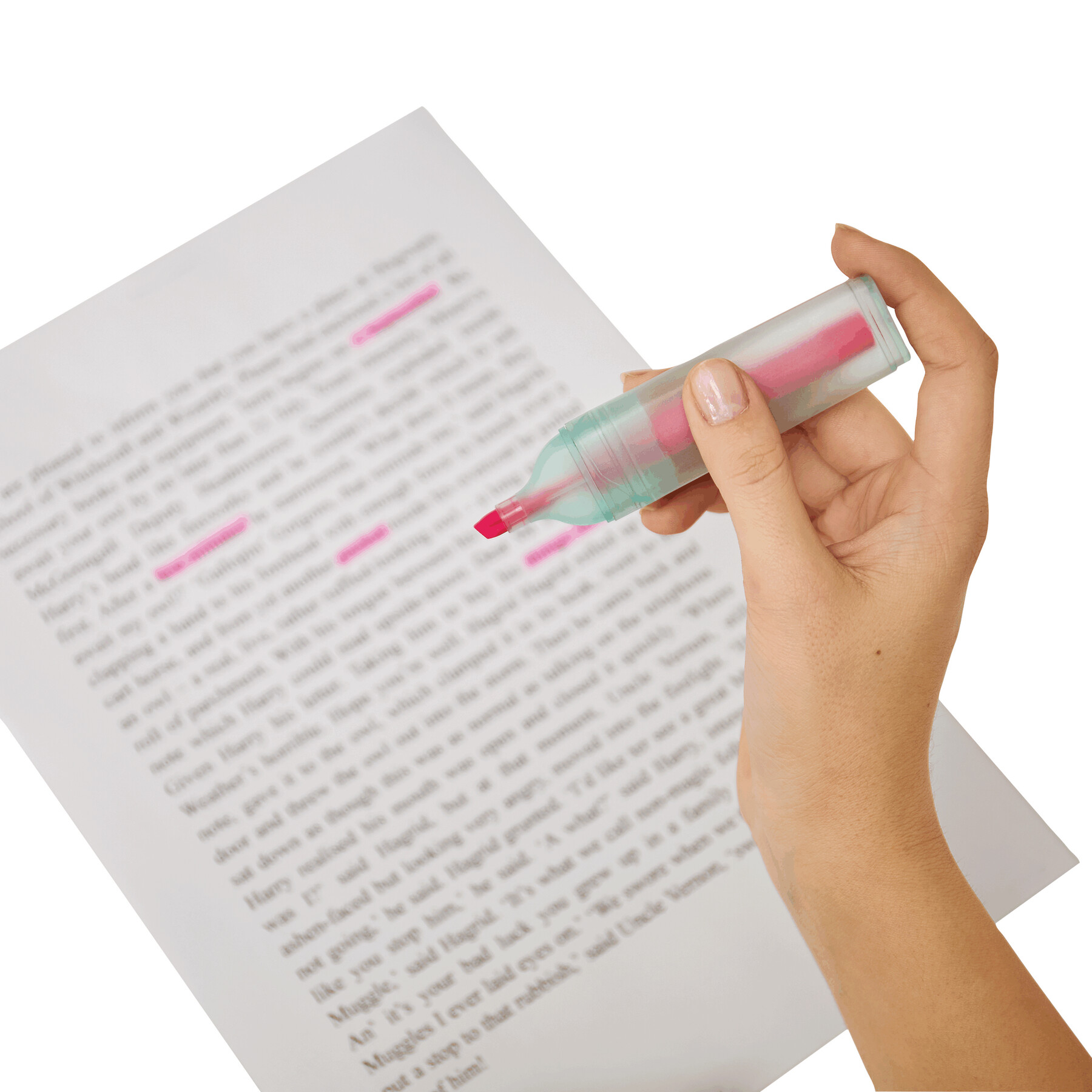 Zakreślacz LIGHT IT UP P054474I różowy