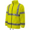 Polar unisex HV Fleece Jacket P027656F fluorescencyjny żółty