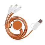 Kabelek 6 w 1 z recyklingu / Recycable P090273P