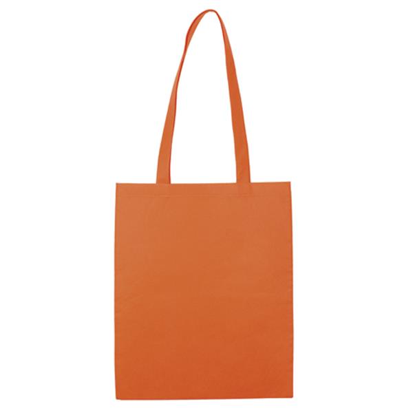 80g Torba z długim uchwytem z włókniny, szyta / Klya P090093P pomarańczowy