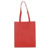 80g Torba z długim uchwytem z włókniny, szyta / Klya P090093P czerwony