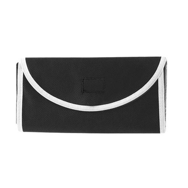 Składana torba nonwoven 80g / Debbi P090783P czarny Składana torba nonwoven 80g / Debbi P090783P czarny