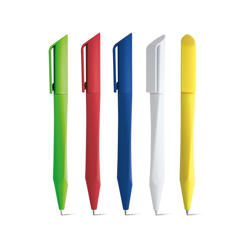 BOOP. Długopis z klipsem i mechanizmem obrotowym P035115S ST-81129-W