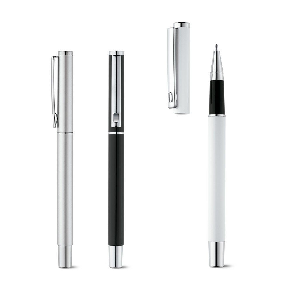 DANEY. Pióro kulkowe aluminium pochodzącego z recyklingu (100% rAL) z klipsem P035229S ST-81155-W