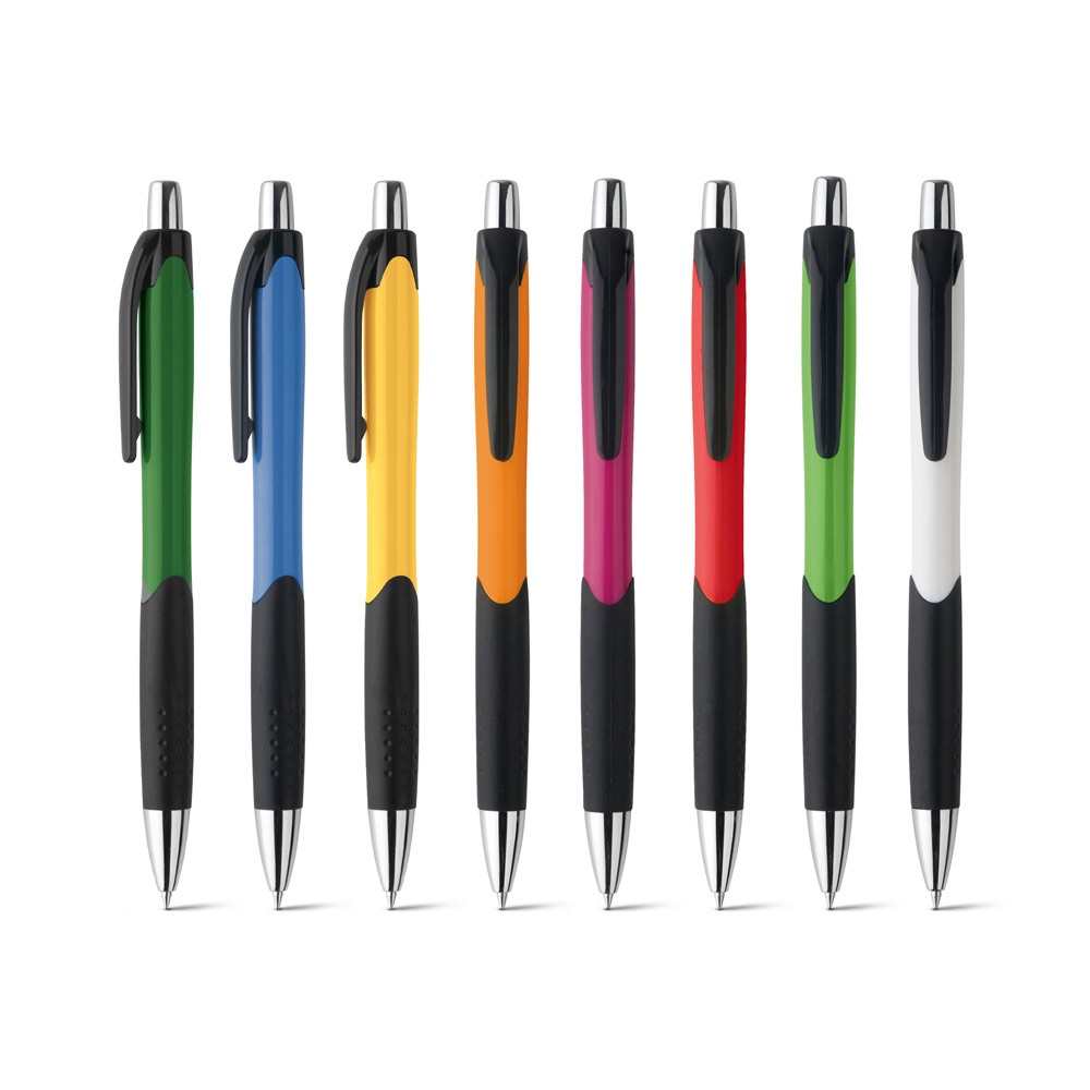 CARIBE. Długopis z tworzywa ABS z klipem P035509S ST-91256-W