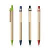 NAIROBI. Długopis z papieru kraftowego z drewnianym klipsem P035524S NAIROBI. Długopis z papieru kraftowego z drewnianym klipsem P035524S