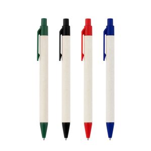 MILINK. Długopis z papieru w 100% pochodzącego z recyklingu P097445S ST-91946-W
