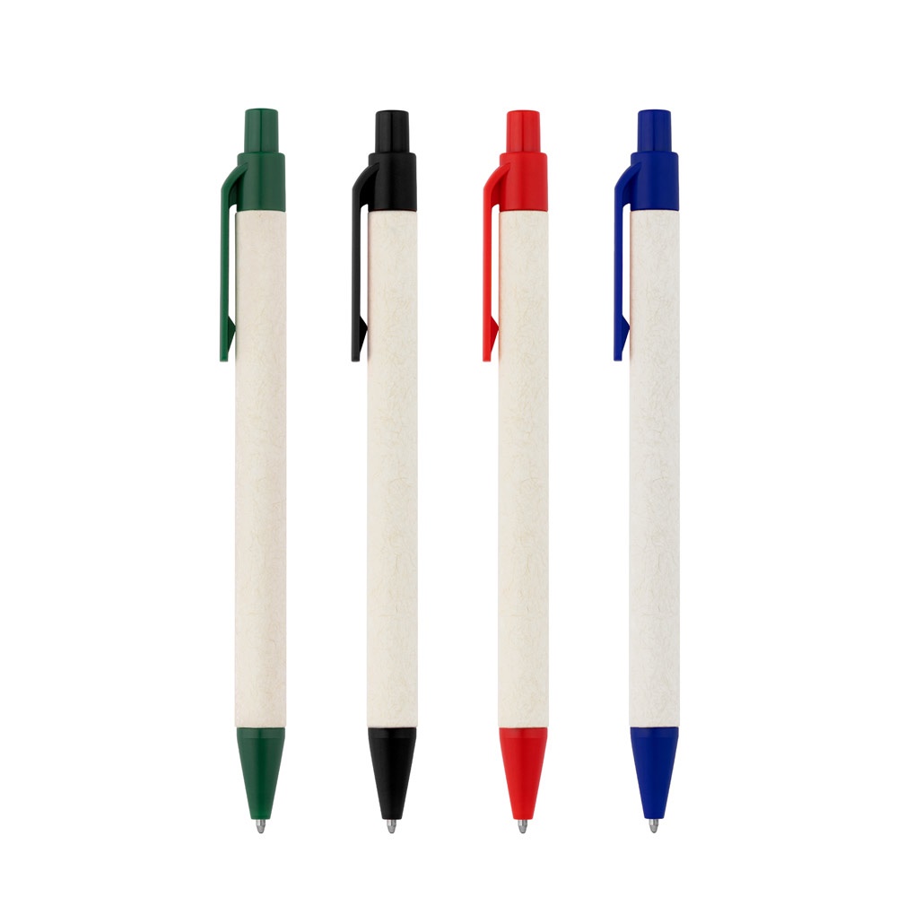 MILINK. Długopis z papieru w 100% pochodzącego z recyklingu P097445S ST-91946-W