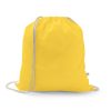 ISTANBUL. Plecak wykonany w recyklingowanej bawełny (70%), poliestru (30% rPET) (150 g/m²) P097455S żółty ISTANBUL. Plecak wykonany w recyklingowanej bawełny (70%), poliestru (30% rPET) (150 g/m²) P097455S żółty
