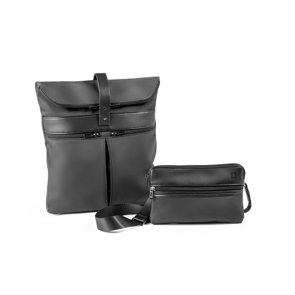 ROVER BACKPACK. Plecak z mikrofibry i PU P041085S