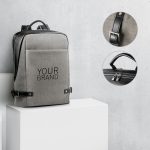 DIVERGENT BACKPACK II. Plecak na laptopa do 15.6'' z tkaniny i PU P041086S