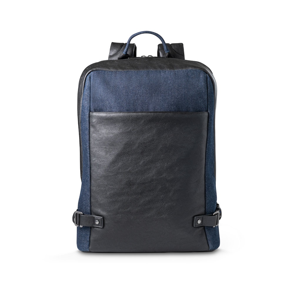 DIVERGENT BACKPACK I. Plecak na laptopa do 15.6'' z dżinsu i PU P041089S