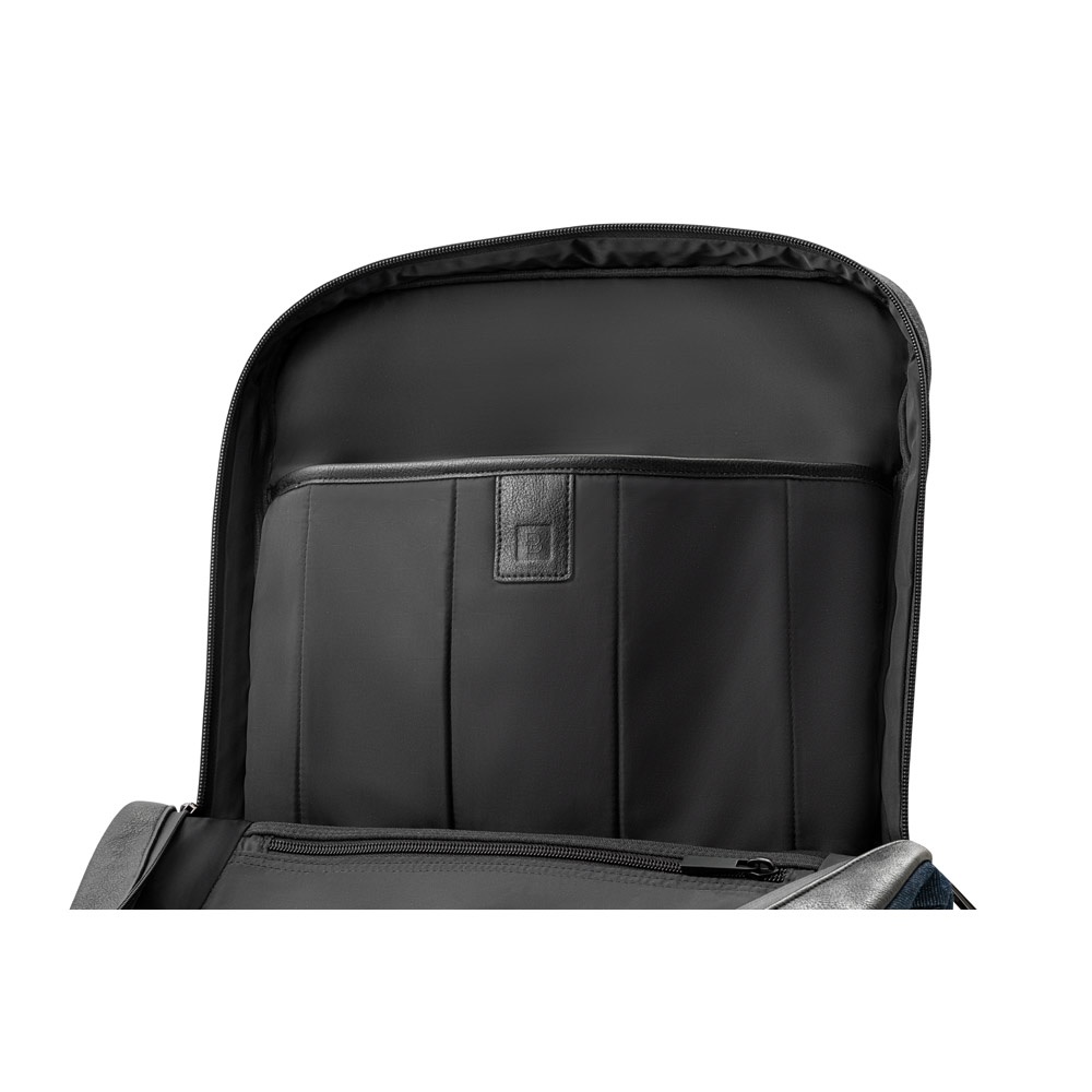 DIVERGENT BACKPACK I. Plecak na laptopa do 15.6'' z dżinsu i PU P041089S