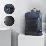 DIVERGENT BACKPACK I. Plecak na laptopa do 15.6'' z dżinsu i PU P041089S