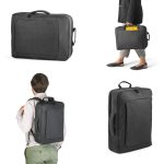 ALEXANDRIA. Plecak 600D 2 w 1 na laptopa 15.6" P046543S