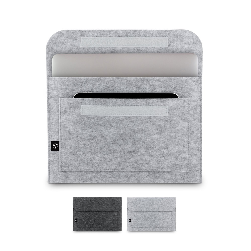 FELPY SLEEVE. Torba na laptopa z filcu z recyklingu (100% rPET) P097498S ST-92383-W