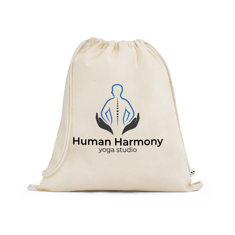 BELIZE. Torba na plecak ze 100% bawełny organicznej (140 g/m²) P097533S