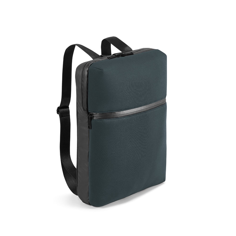 URBAN BACKPACK. Plecak na laptopa 14" z miękką powłoką i impregnowanym materiałem P036179S ciemny szary URBAN BACKPACK. Plecak na laptopa 14" z miękką powłoką i impregnowanym materiałem P036179S ciemny szary