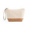 BLANCHETT. Kosmetyczka wykonana w 100% z bawełny i korka P036224S